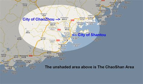 chaoshan & huizhou area - china mainland